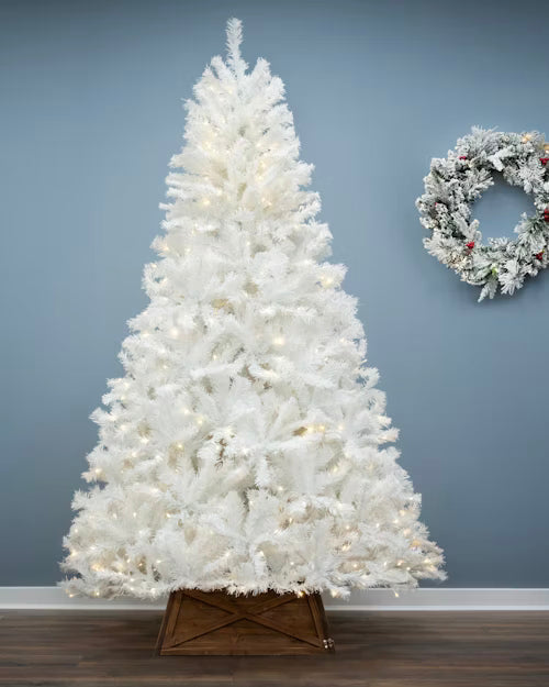 7ft Pre-lit Bianca Pine Tree with Warm White Lights