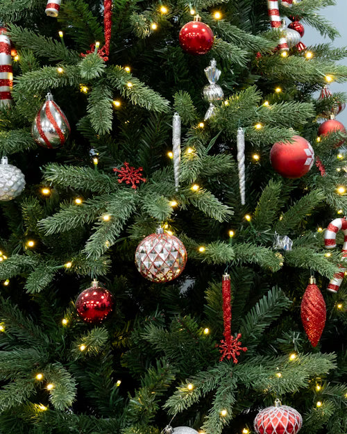 The 7ft Ultra Devonshire Fir Pre-lit with Warm White/Multicoloured Colour